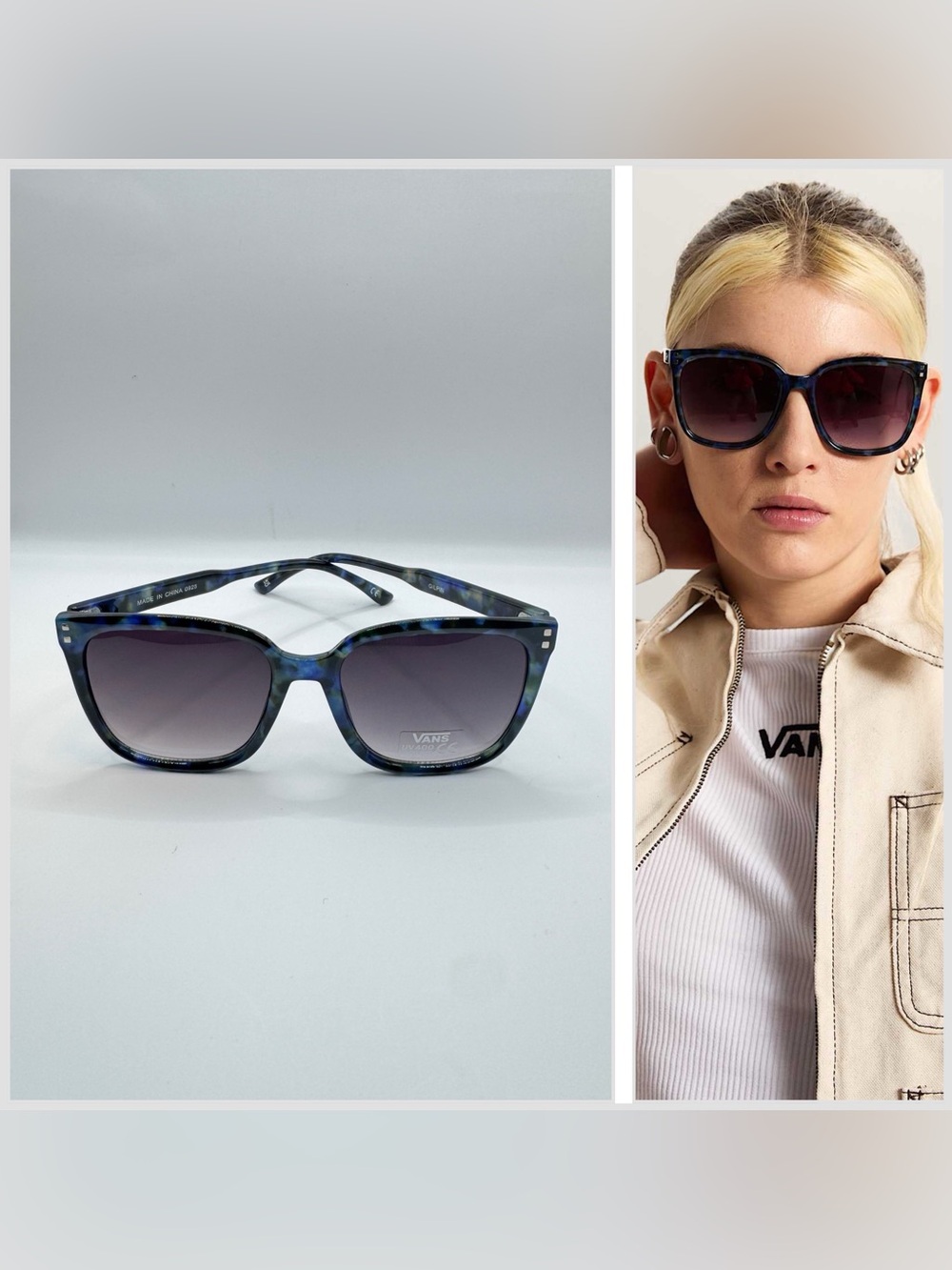 VANS Royal Cobalt Gilpin Sunglasses NEW